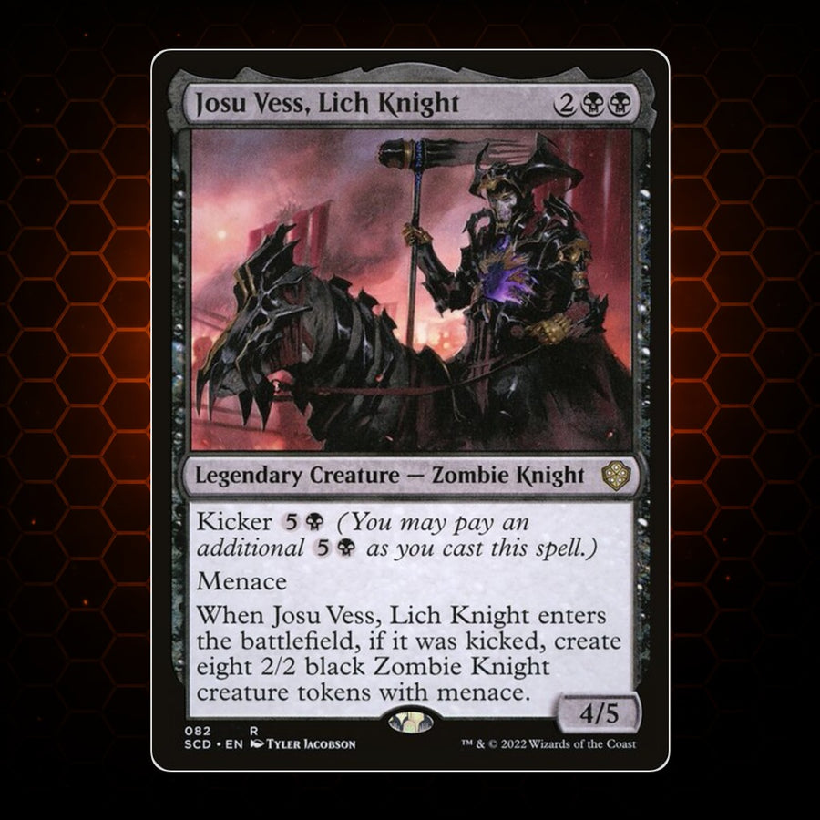 Josu Vess, Lich Knight Starter Commander Decks product image