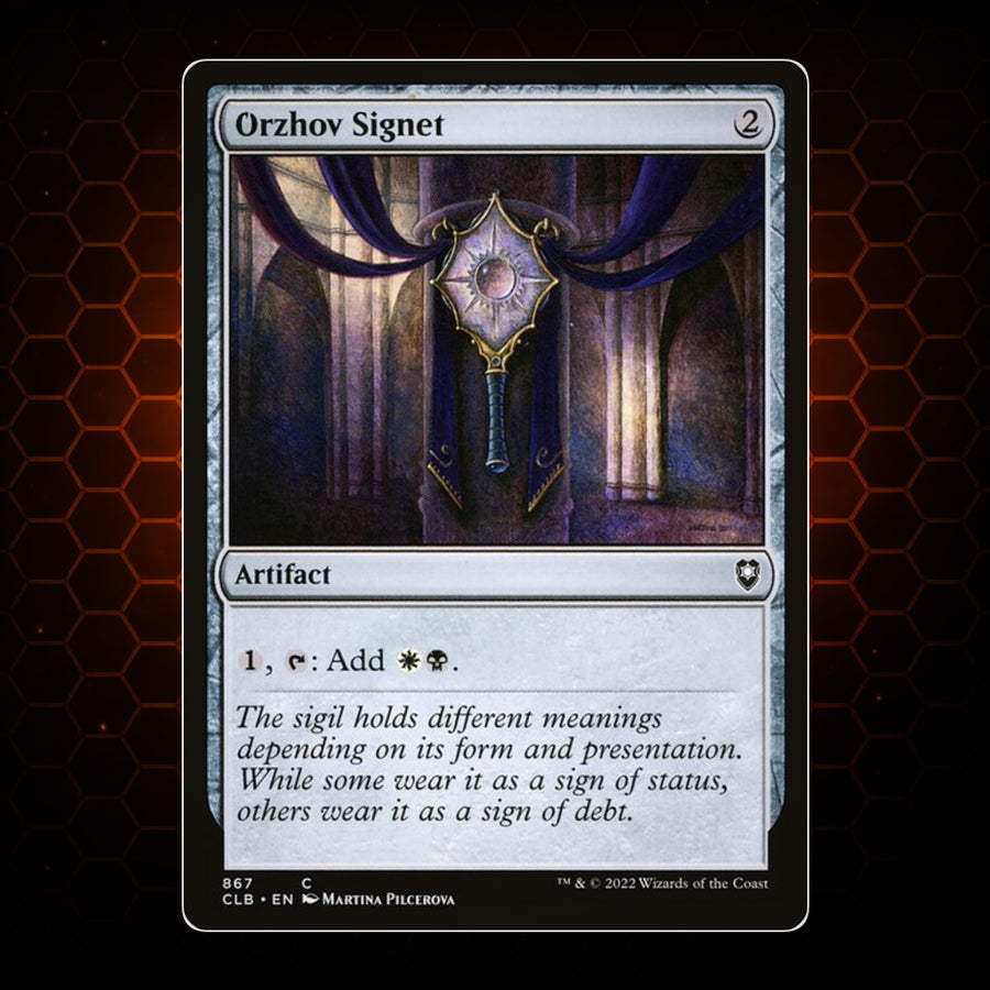 Orzhov Signet Commander Legends: Battle for Baldur's Gate product image