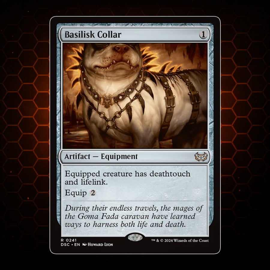 Basilisk Collar Duskmourn: House of Horror Commander product image