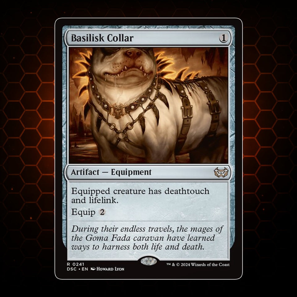 Basilisk Collar Duskmourn: House of Horror Commander product image