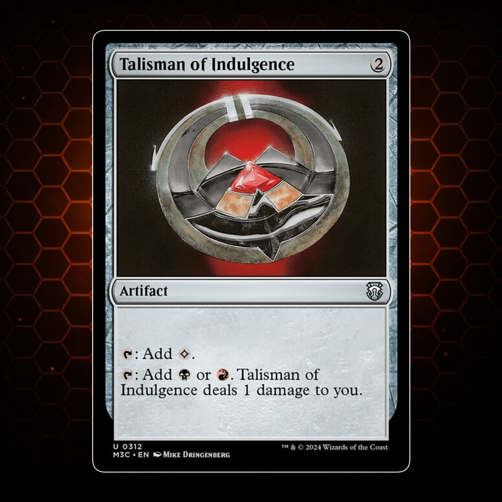 Talisman of Indulgence Modern Horizons 3 Commander product image