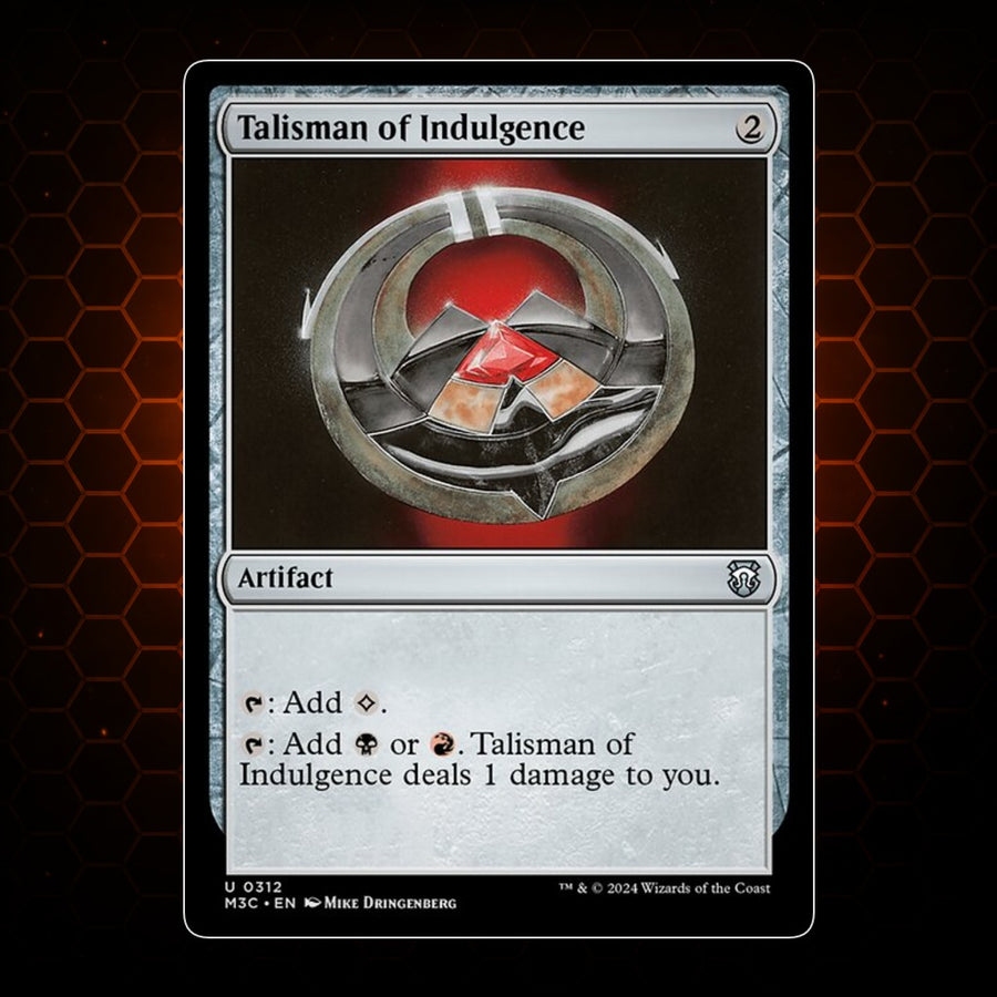 Talisman of Indulgence Modern Horizons 3 Commander product image