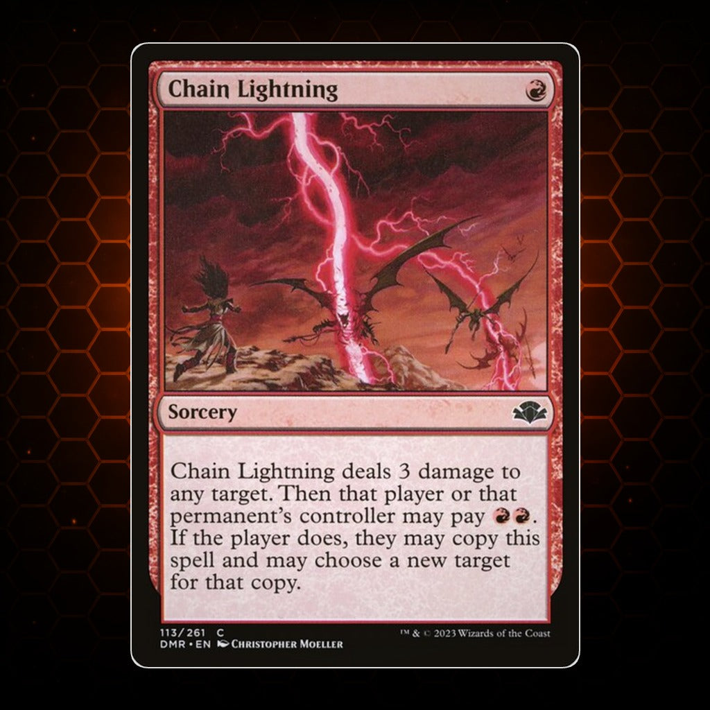 Chain Lightning Dominaria Remastered product image