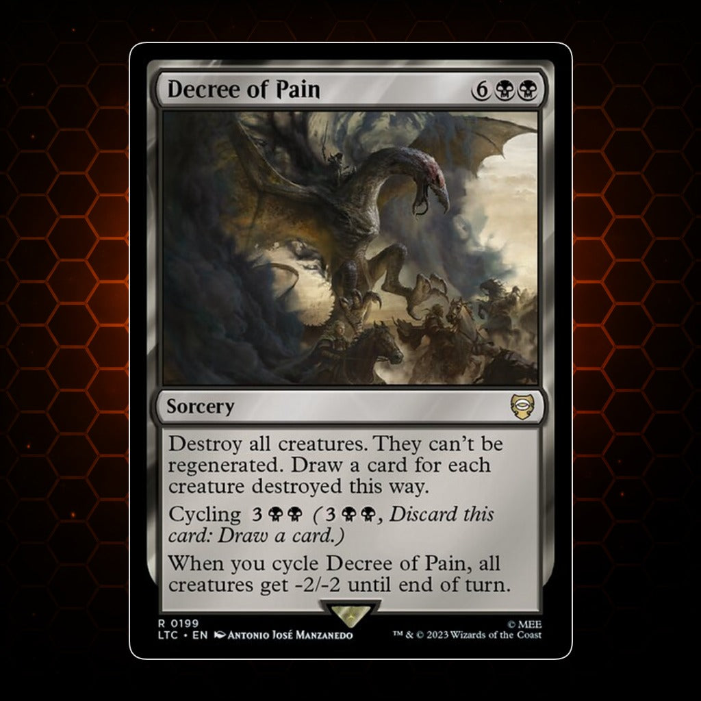 Decree of Pain Tales of Middle-earth Commander product image