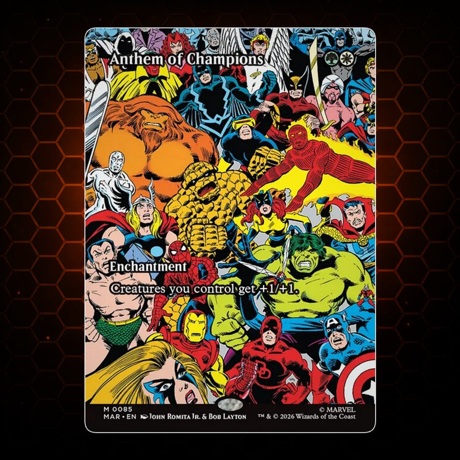 Anthem of Champions Marvel Universe product image
