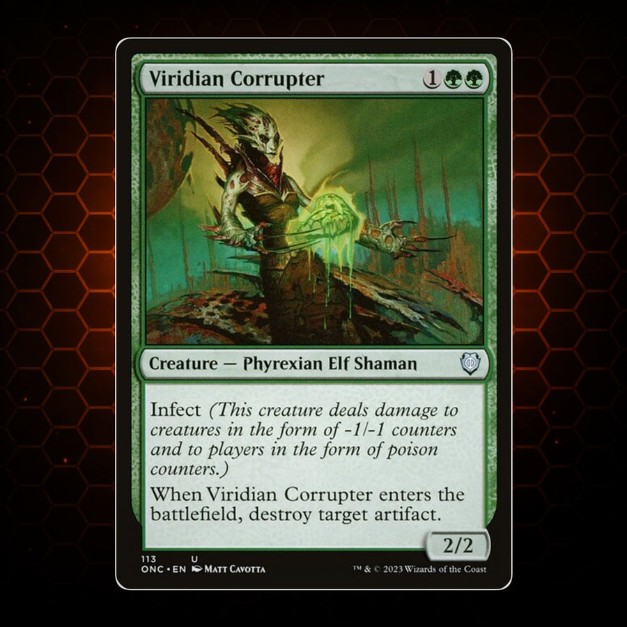Viridian Corrupter Phyrexia: All Will Be One Commander product image