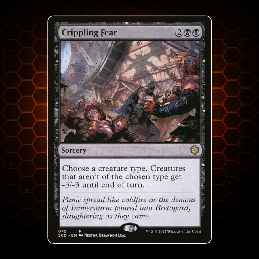 Crippling Fear Starter Commander Decks product image