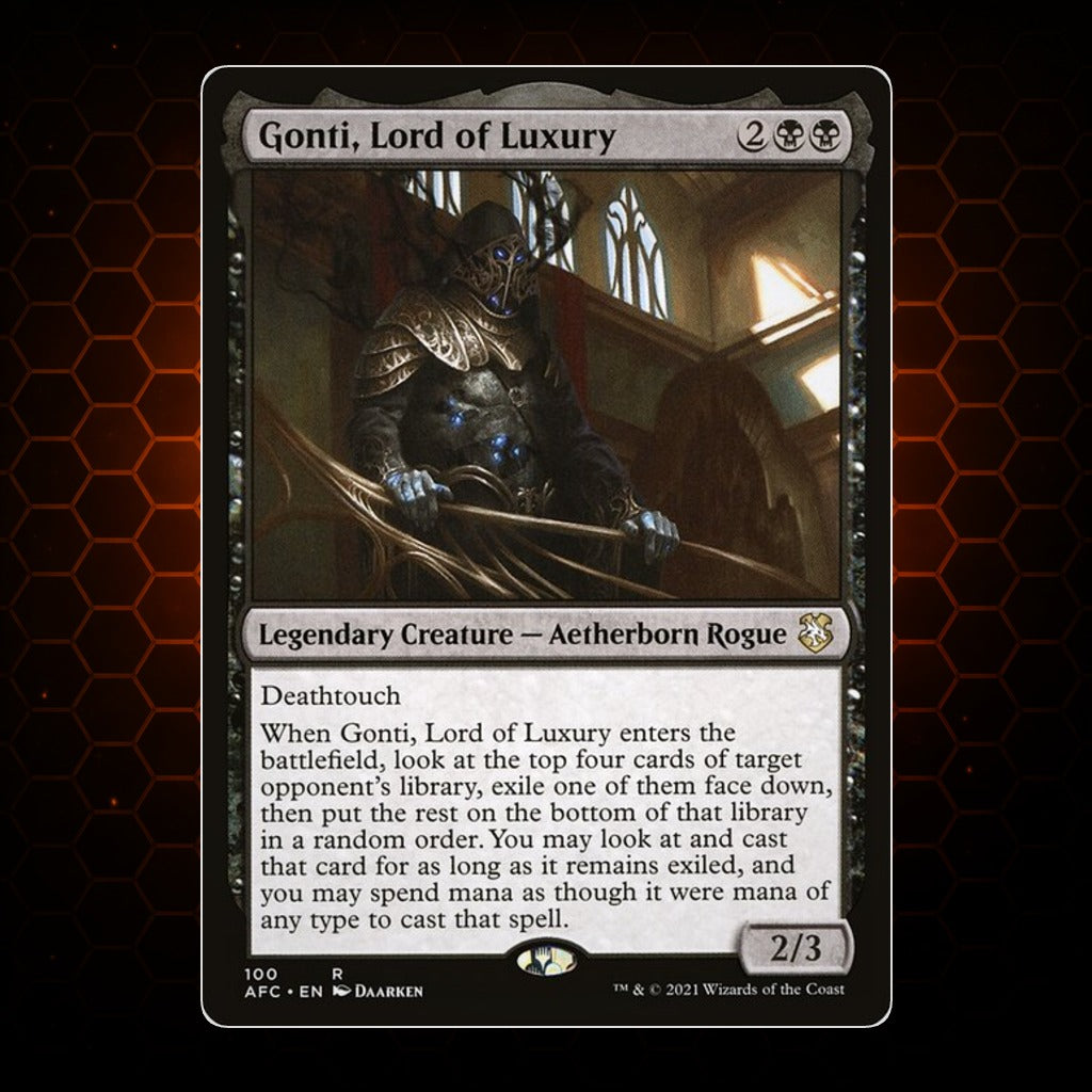 Gonti, Lord of Luxury Forgotten Realms Commander product image