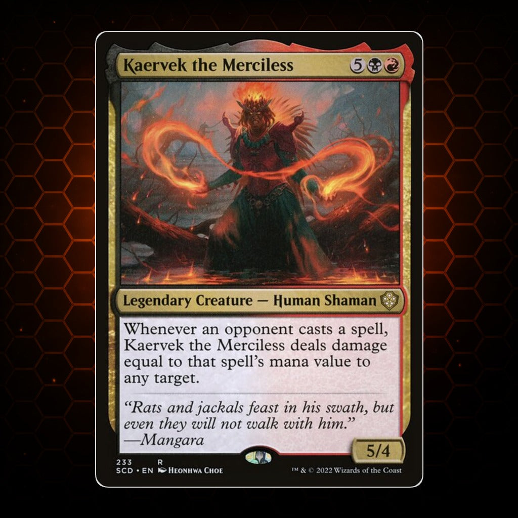 Kaervek the Merciless Starter Commander Decks product image
