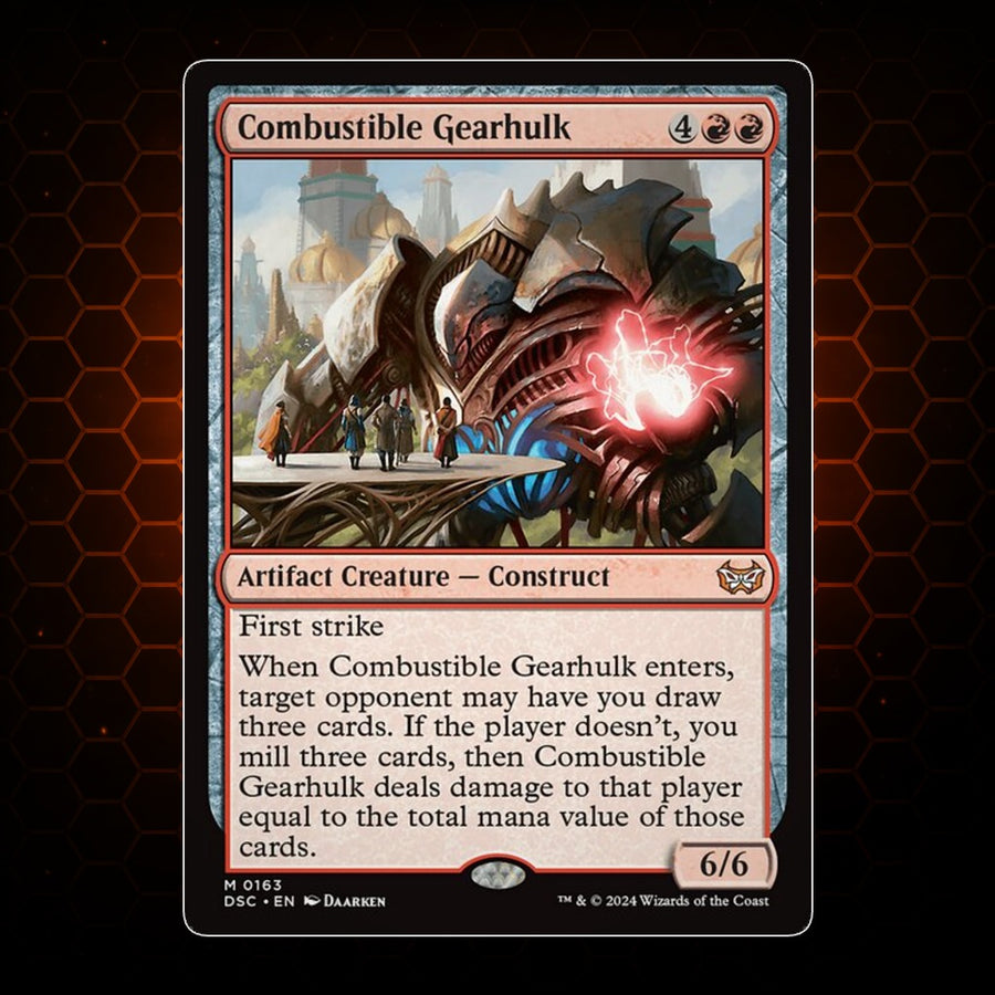 Combustible Gearhulk Duskmourn: House of Horror Commander product image