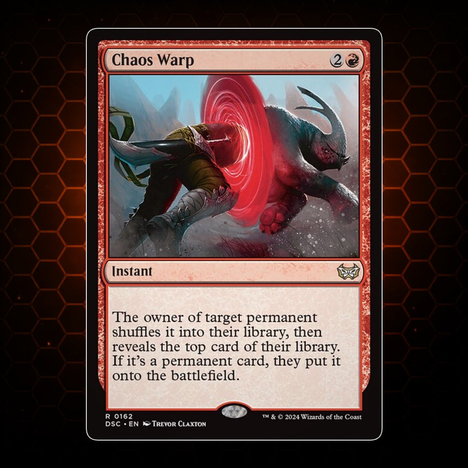 Chaos Warp Duskmourn: House of Horror Commander product image