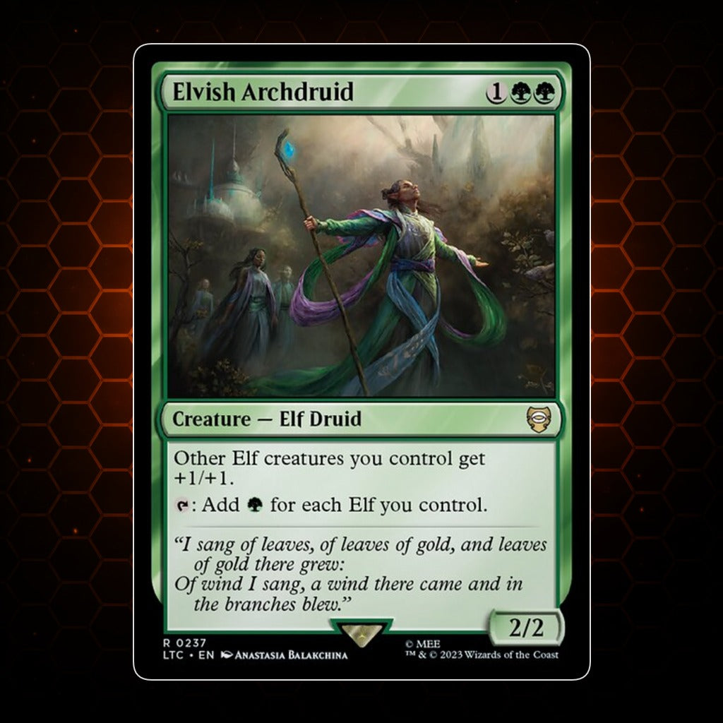 Elvish Archdruid Tales of Middle-earth Commander product image
