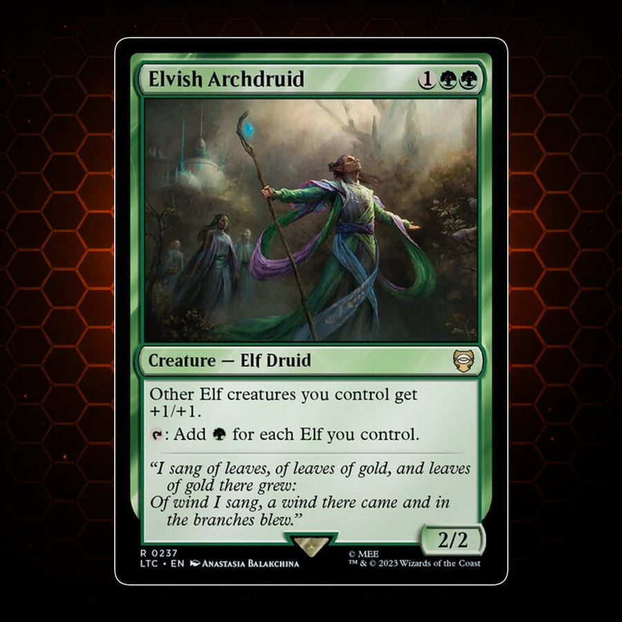 Elvish Archdruid Tales of Middle-earth Commander product image