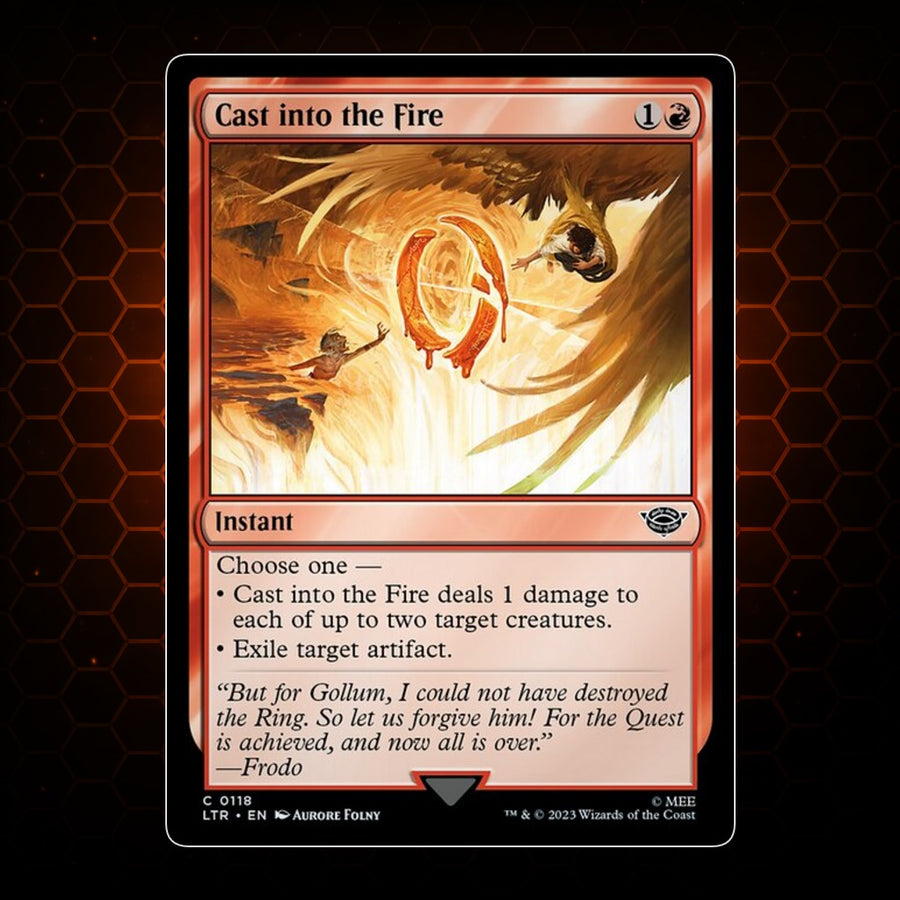 Cast into the Fire The Lord of the Rings: Tales of Middle-earth product image