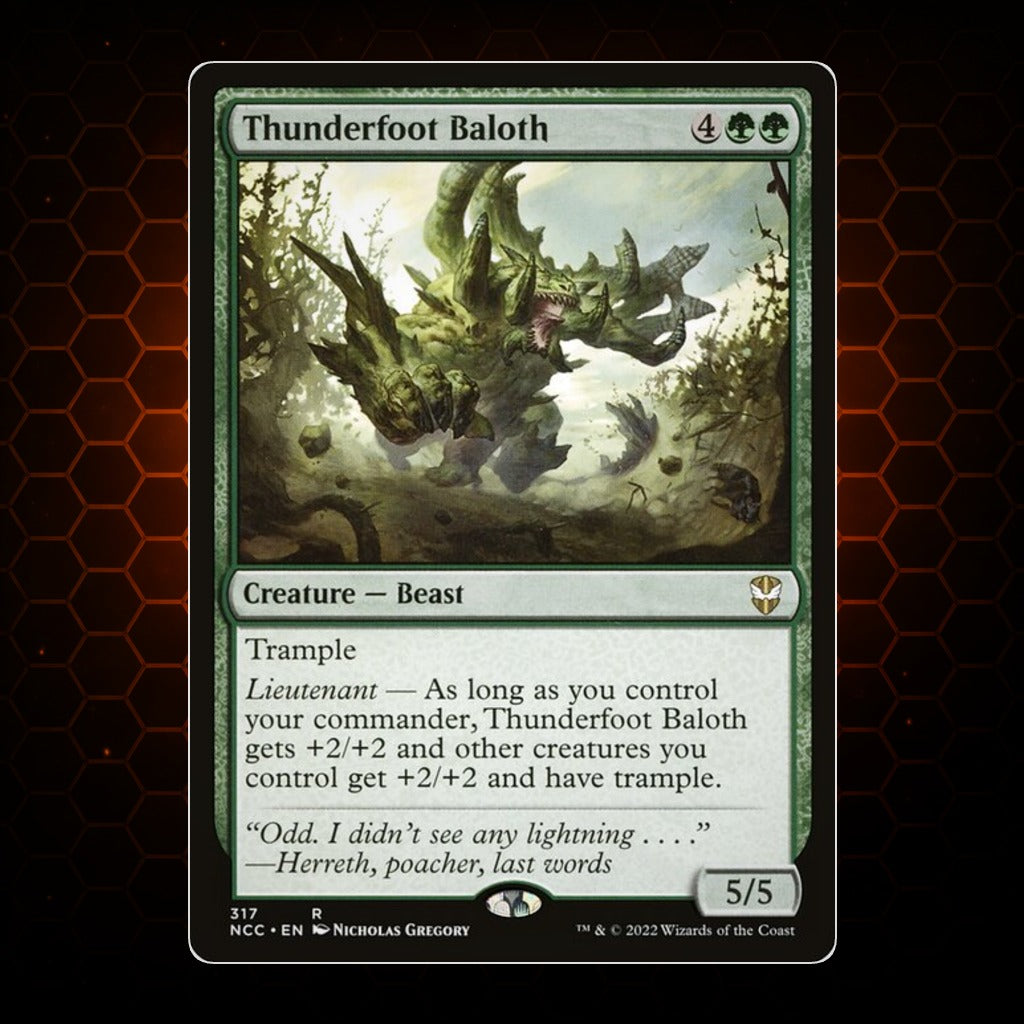 Thunderfoot Baloth New Capenna Commander product image