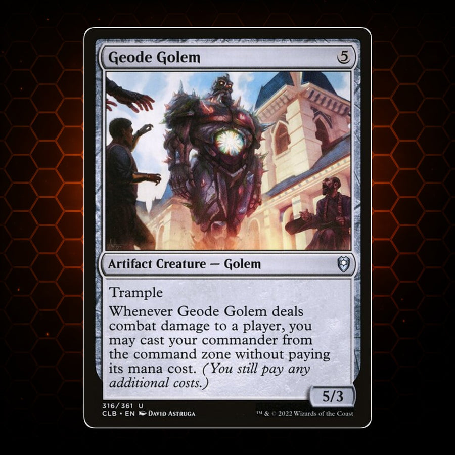 Geode Golem Commander Legends: Battle for Baldur's Gate product image
