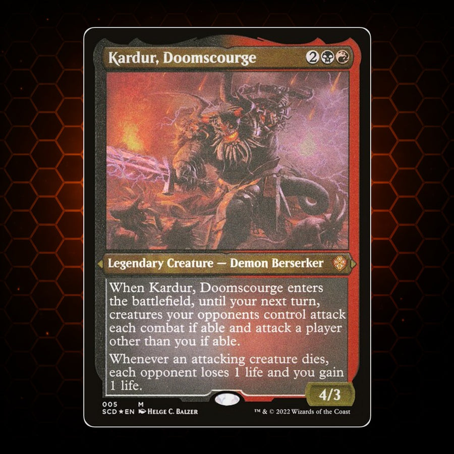 Kardur, Doomscourge Starter Commander Decks product image