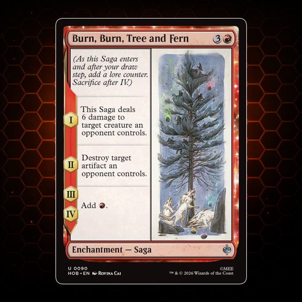 Burn, Burn, Tree and Fern The Hobbit product image
