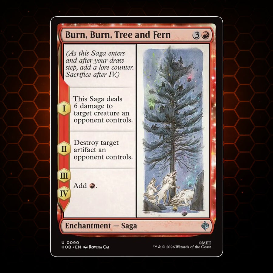 Burn, Burn, Tree and Fern The Hobbit product image