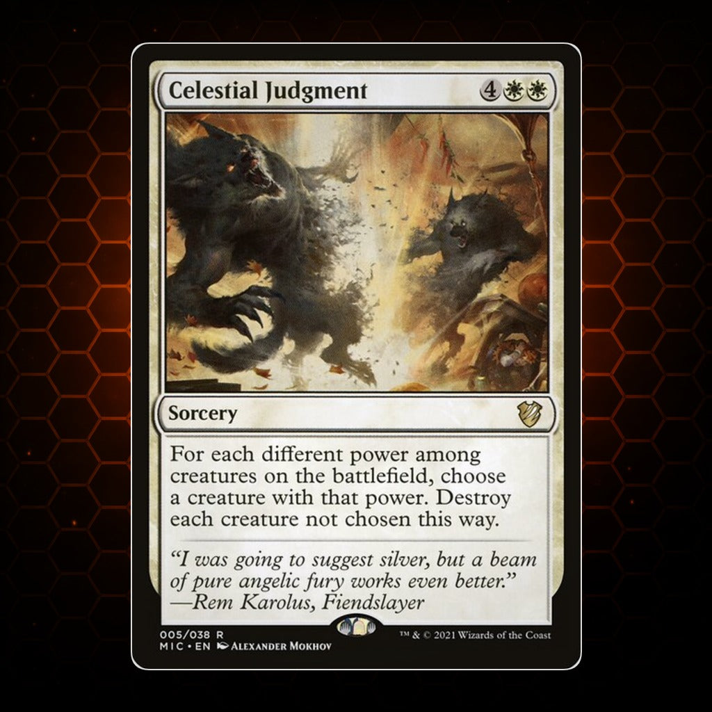 Celestial Judgment Midnight Hunt Commander product image