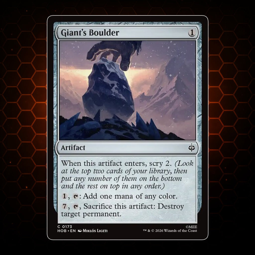 Giant's Boulder The Hobbit product image