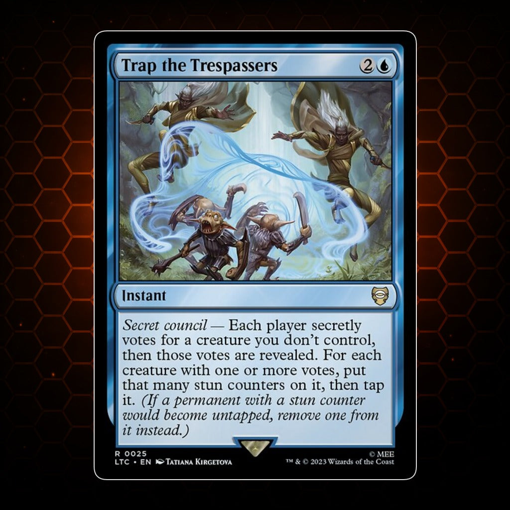 Trap the Trespassers Tales of Middle-earth Commander product image