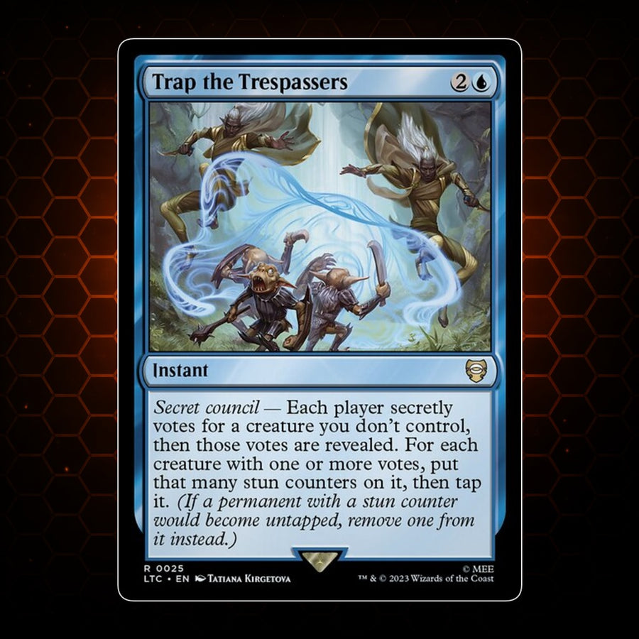 Trap the Trespassers Tales of Middle-earth Commander product image