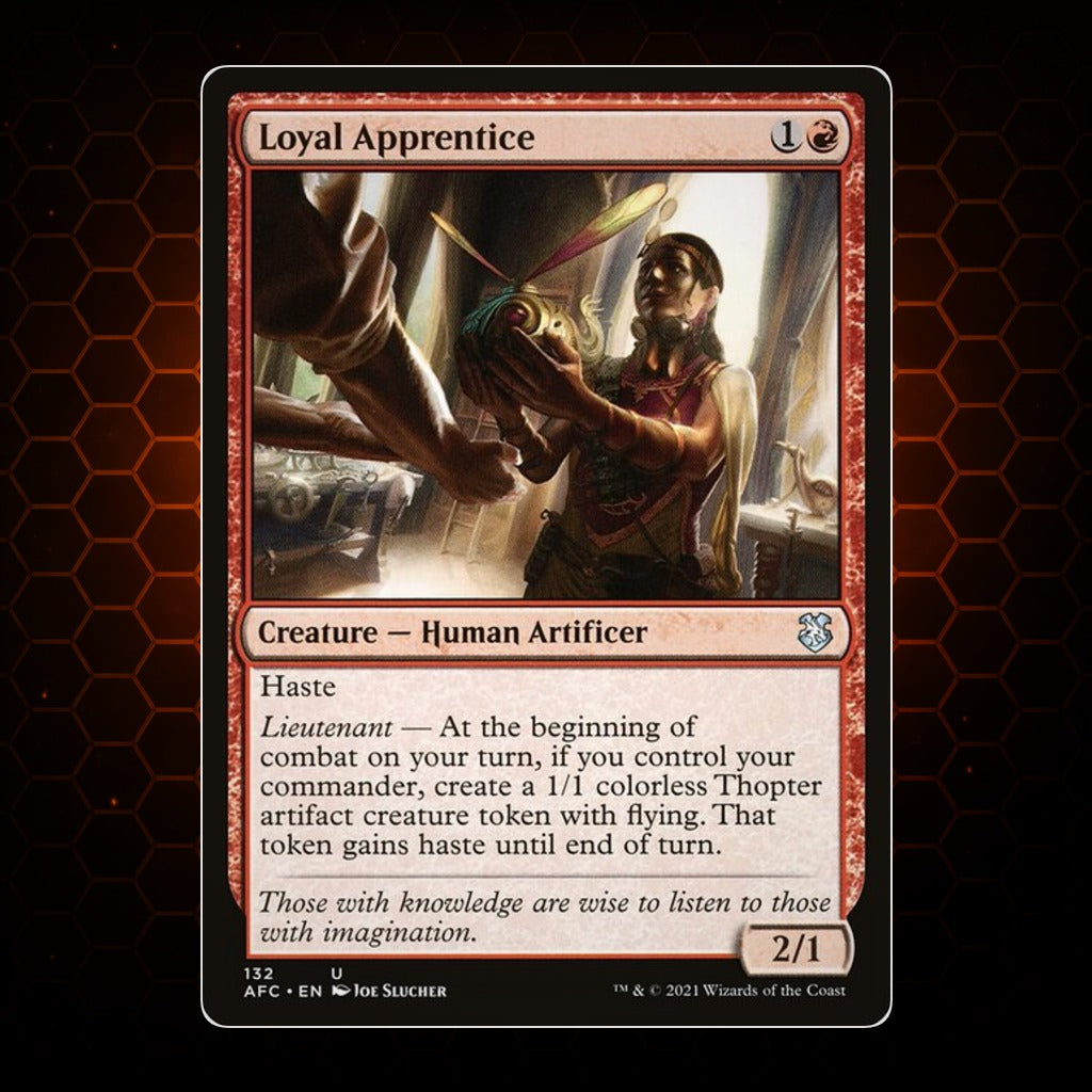Loyal Apprentice Forgotten Realms Commander product image