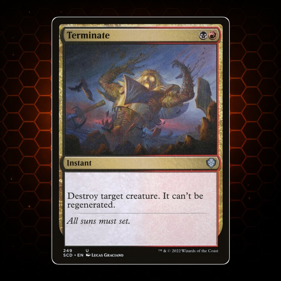 Terminate Starter Commander Decks product image