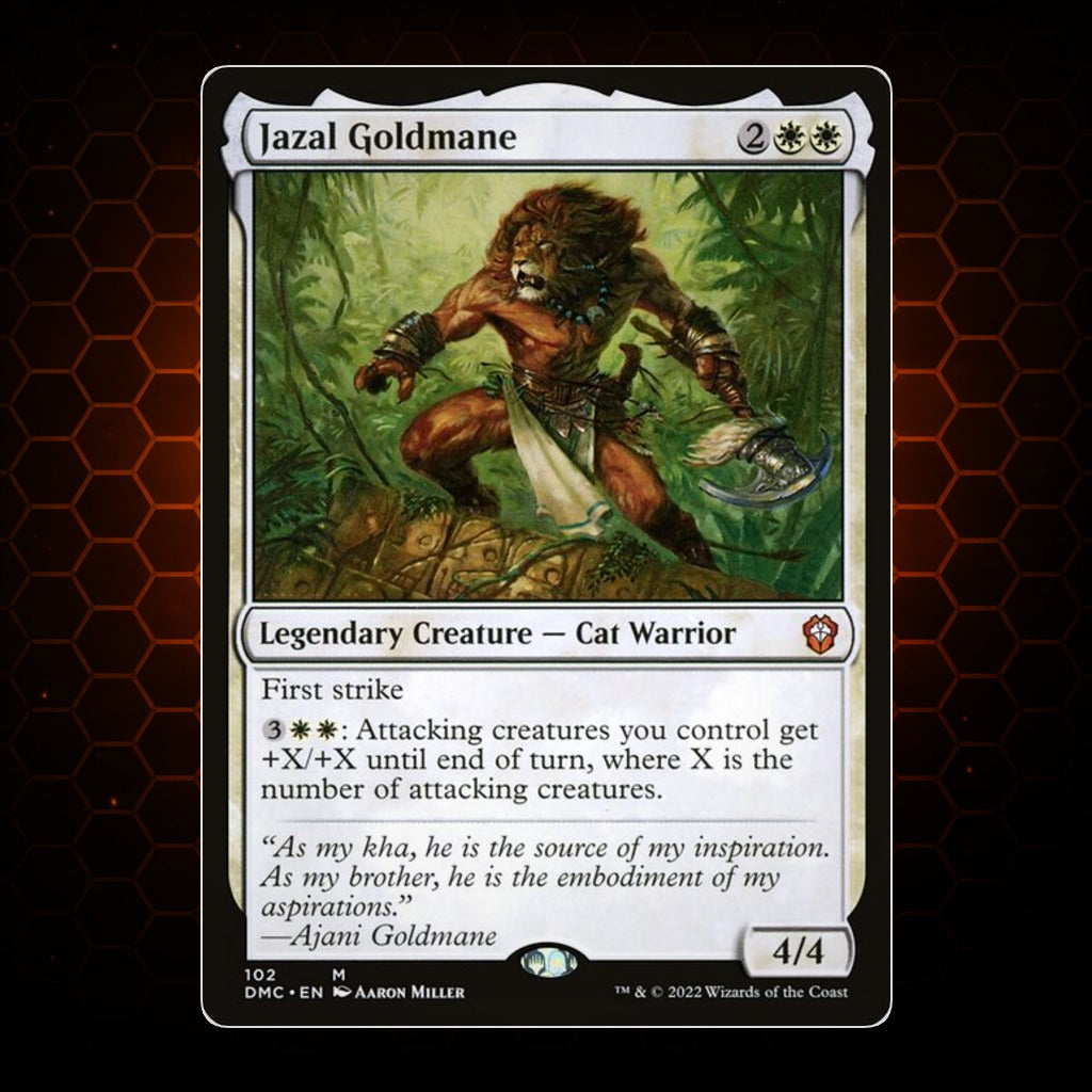 Jazal Goldmane Dominaria United Commander product image