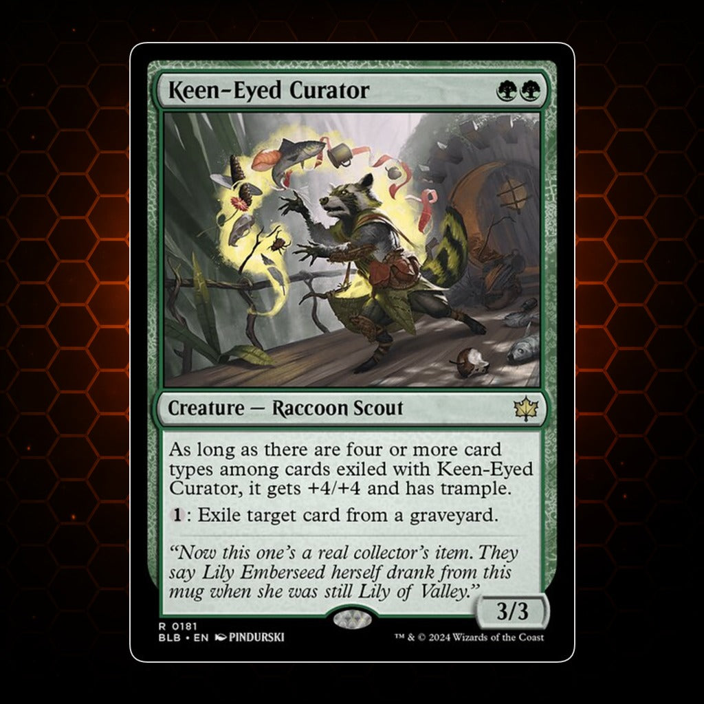 Keen-Eyed Curator Bloomburrow product image