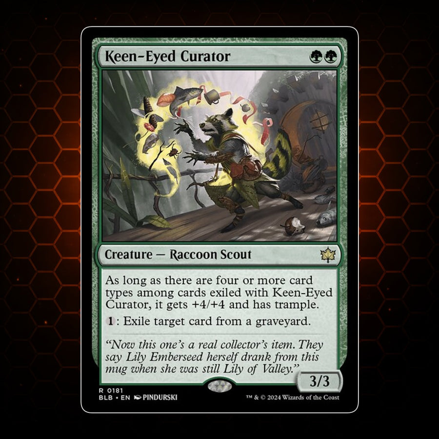 Keen-Eyed Curator Bloomburrow product image