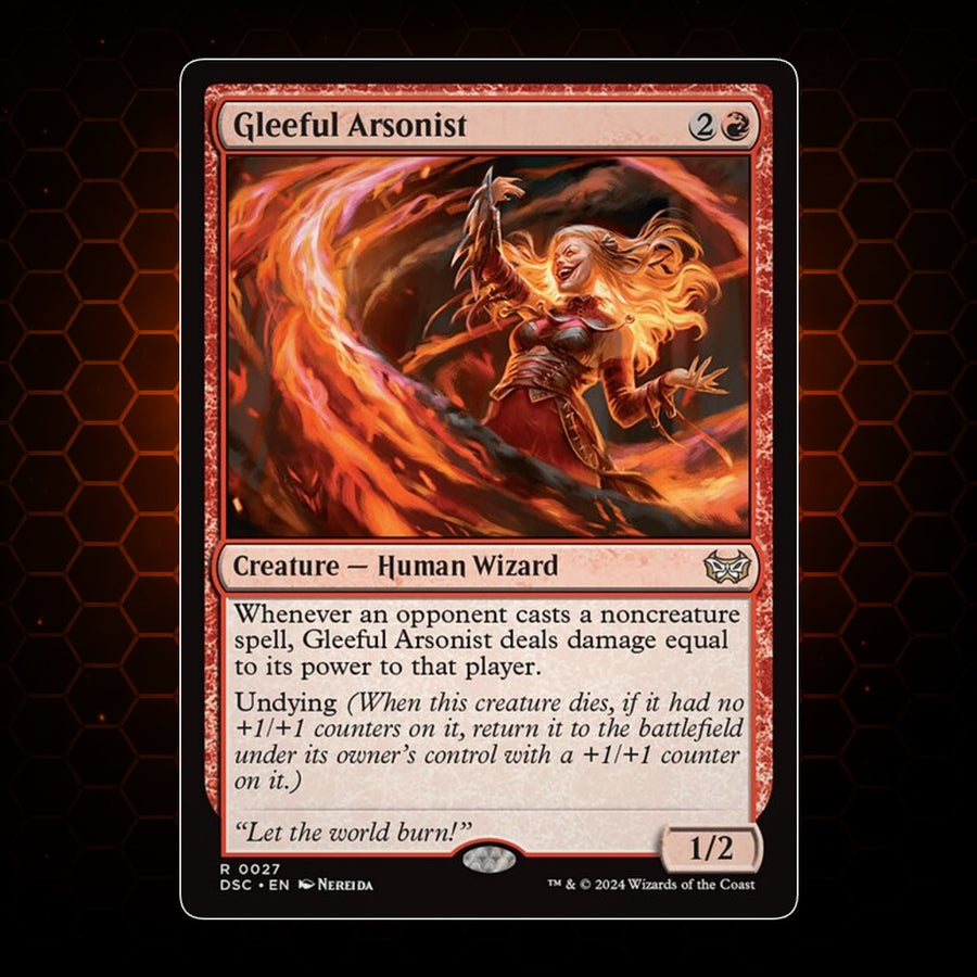 Gleeful Arsonist Duskmourn: House of Horror Commander product image