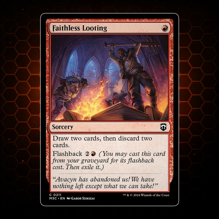 Faithless Looting Modern Horizons 3 Commander product image
