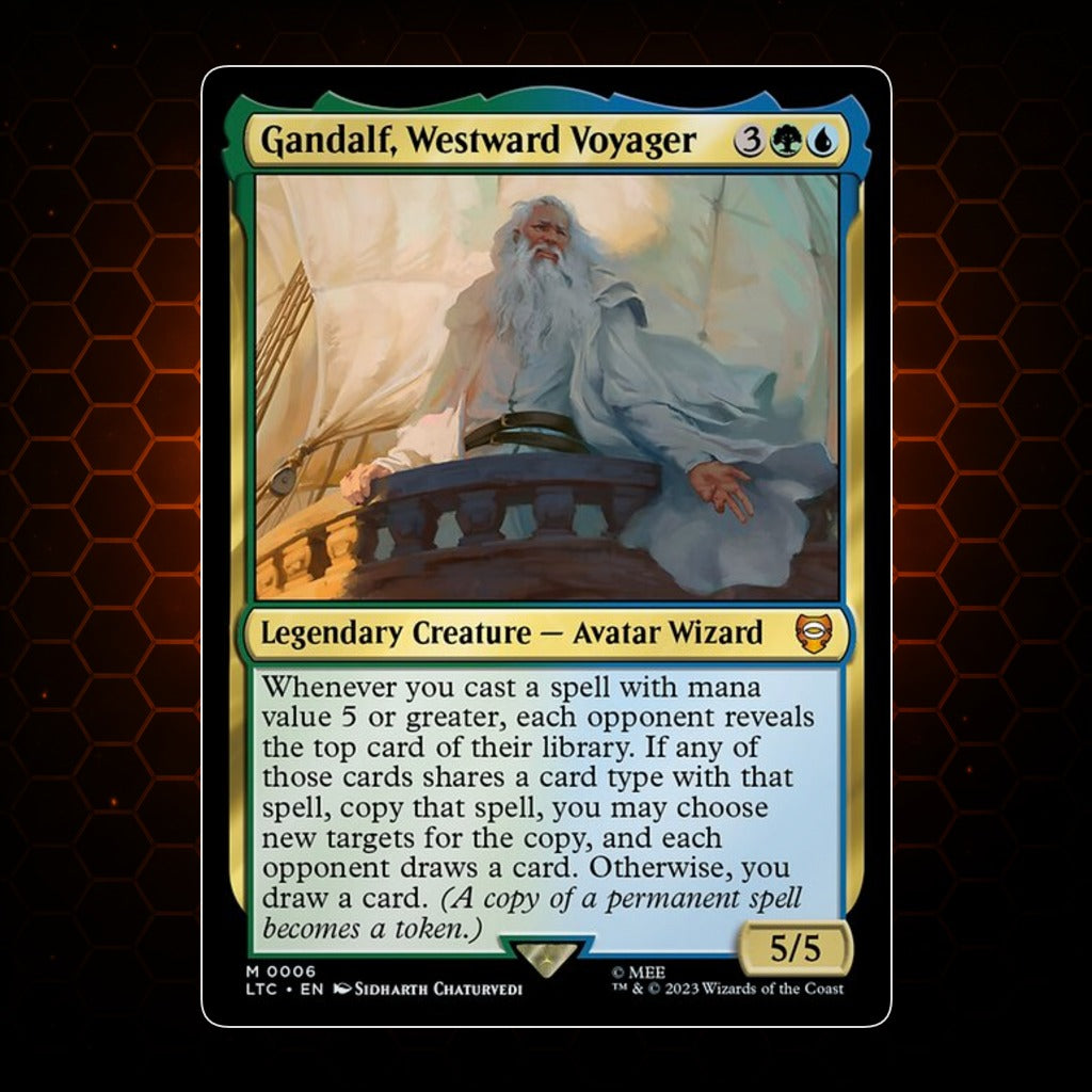 Gandalf, Westward Voyager Tales of Middle-earth Commander product image