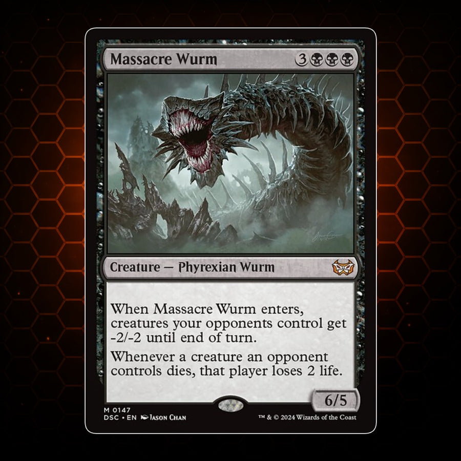 Massacre Wurm Duskmourn: House of Horror Commander product image