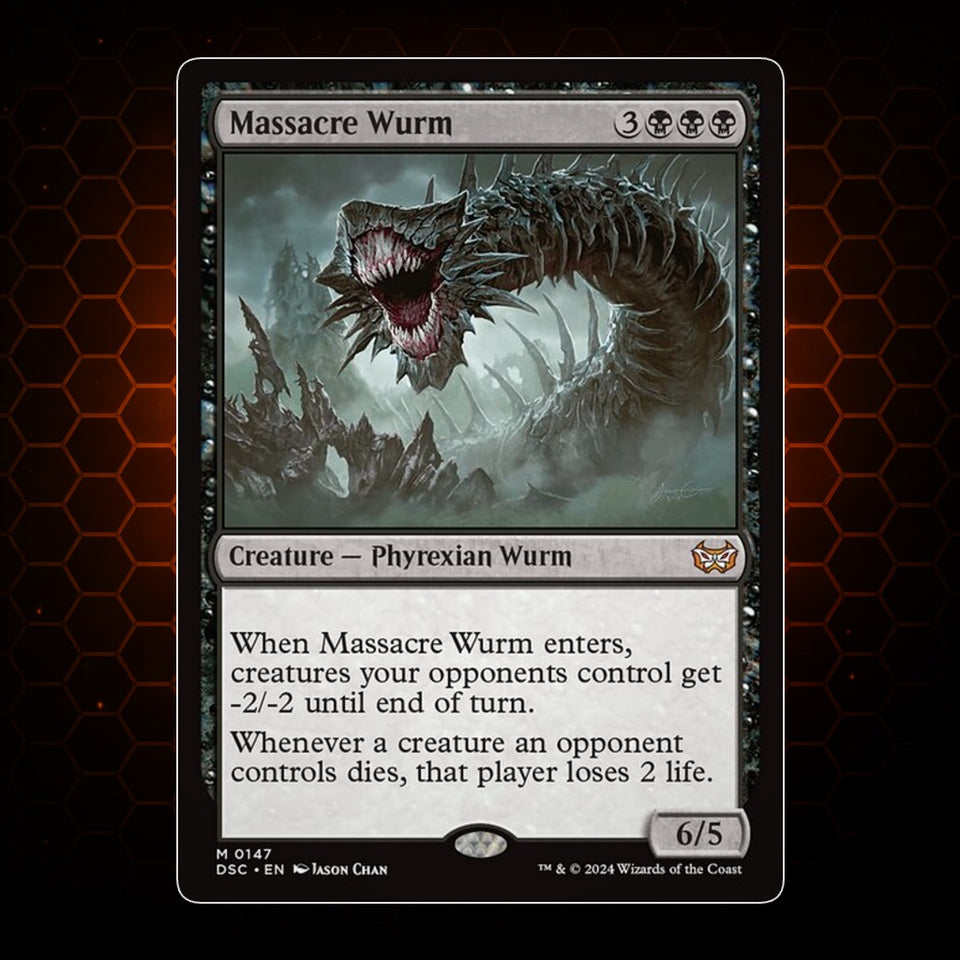 Massacre Wurm Duskmourn: House of Horror Commander product image