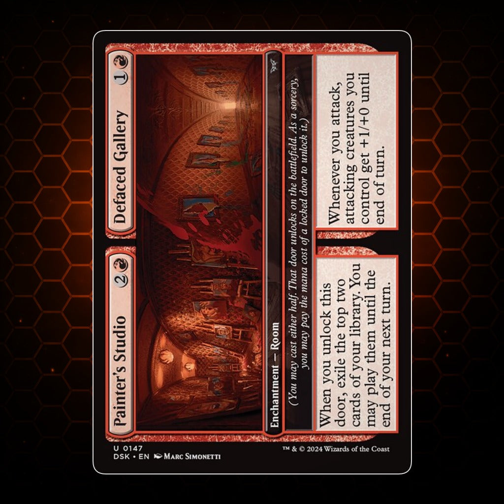 Painter's Studio // Defaced Gallery Duskmourn: House of Horror product image