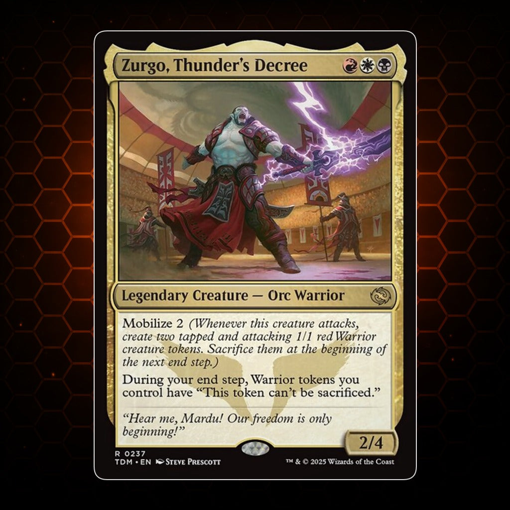 Zurgo, Thunder's Decree Tarkir: Dragonstorm product image