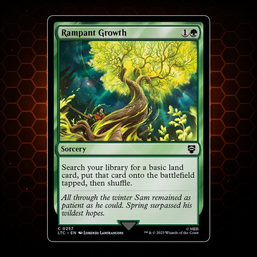 Rampant Growth Tales of Middle-earth Commander product image