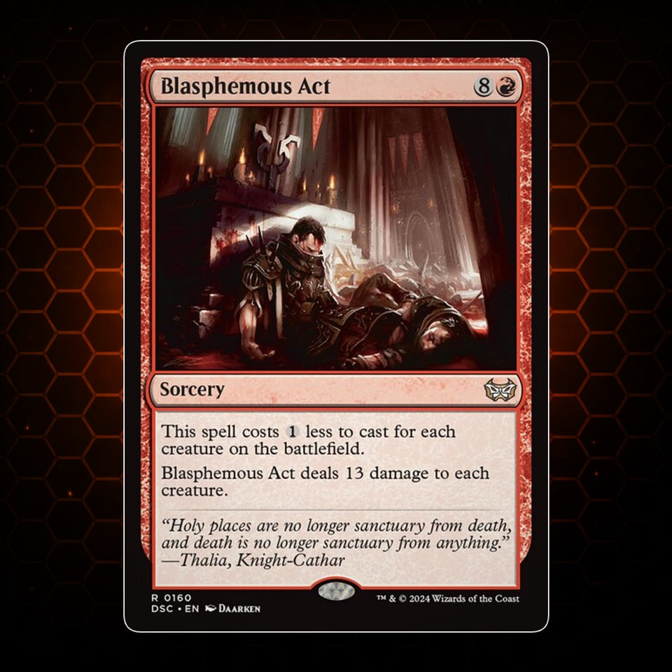 Blasphemous Act Duskmourn: House of Horror Commander product image