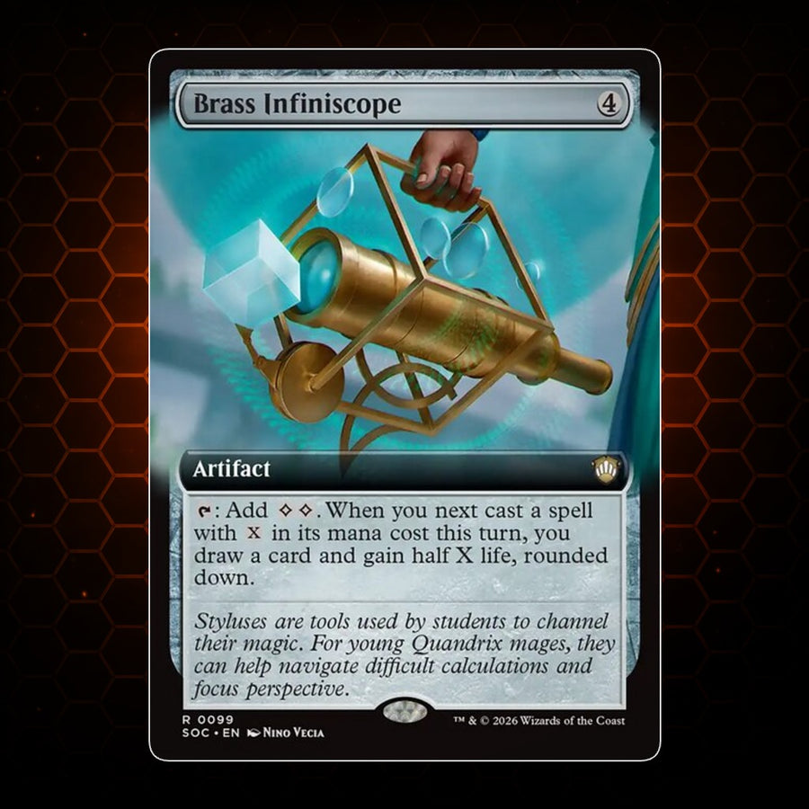 Brass Infiniscope Secrets of Strixhaven Commander product image