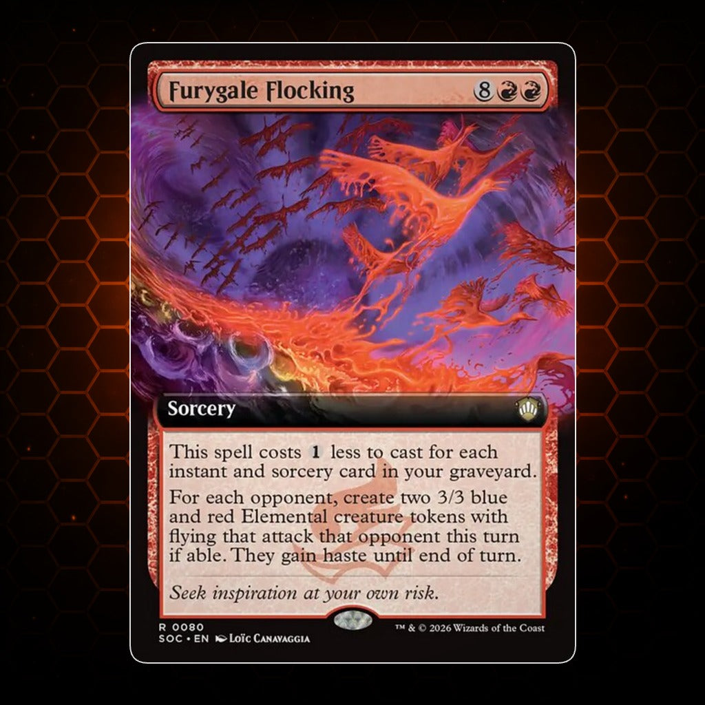 Furygale Flocking Secrets of Strixhaven Commander product image