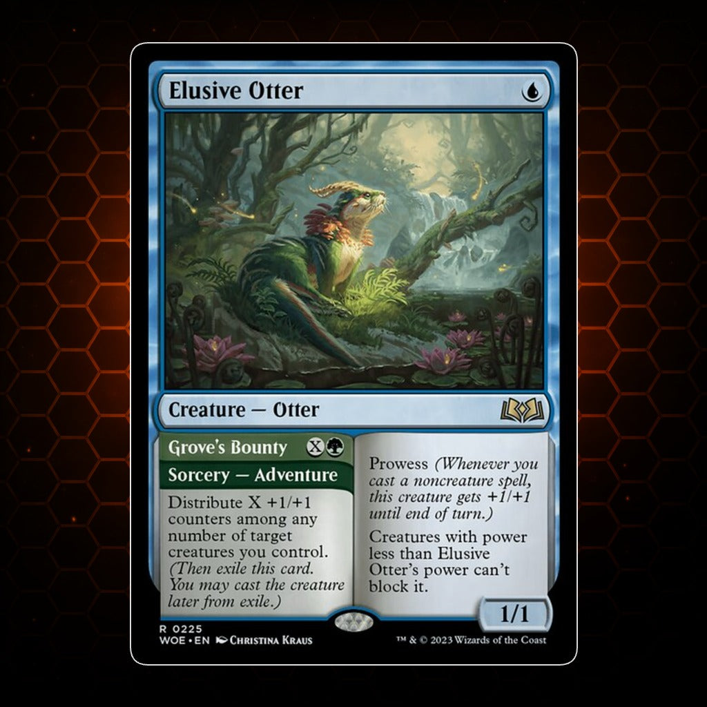 Elusive Otter // Grove's Bounty Wilds of Eldraine product image