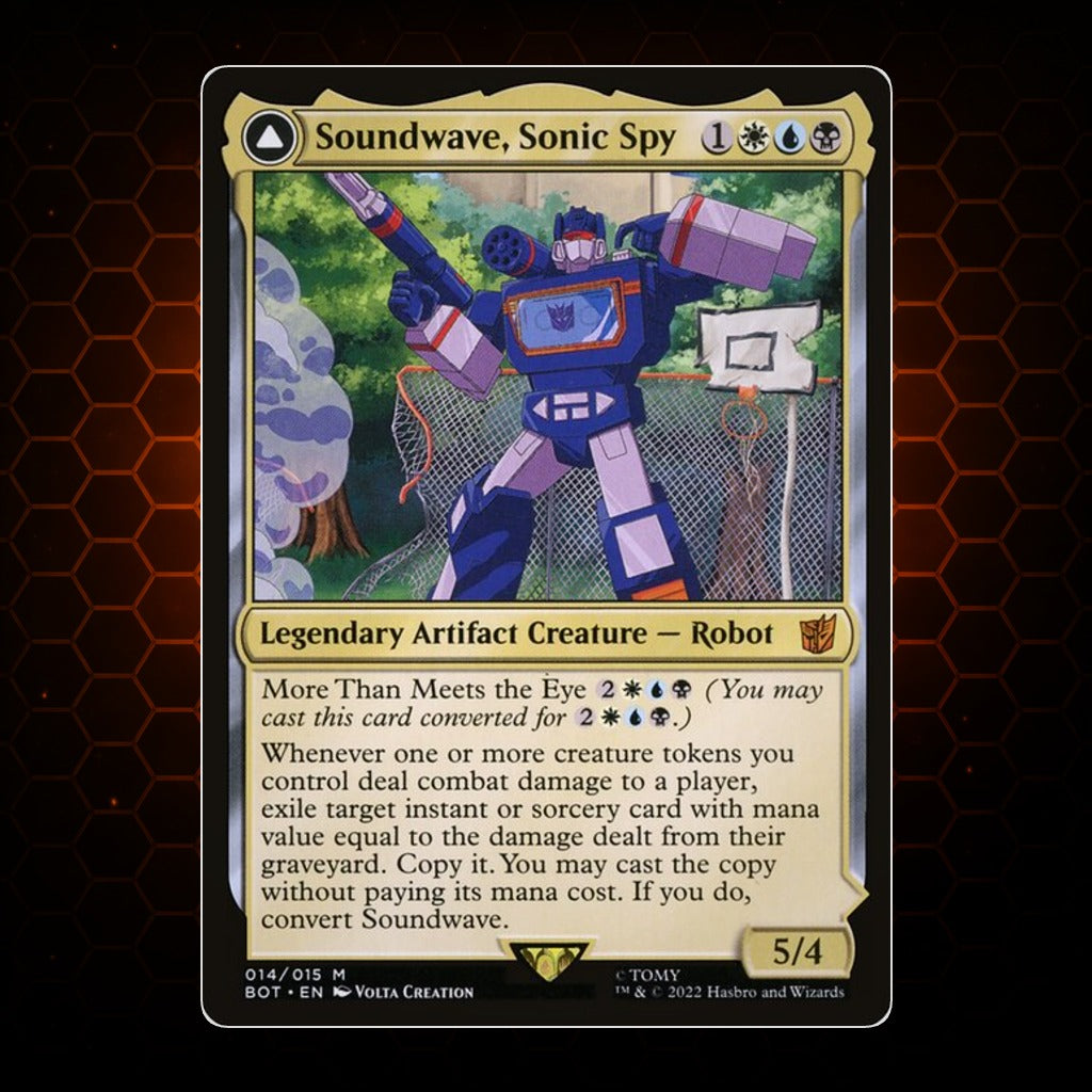 Soundwave, Sonic Spy // Soundwave, Superior Captain Transformers product image