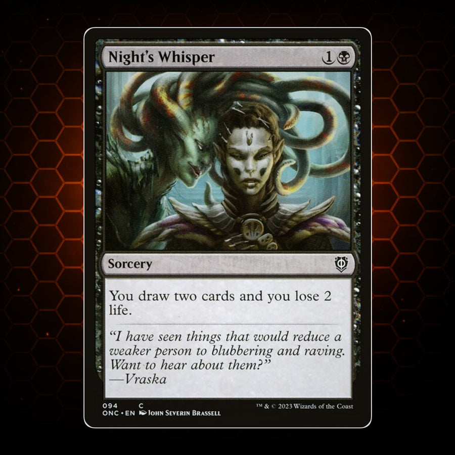 Night's Whisper Phyrexia: All Will Be One Commander product image
