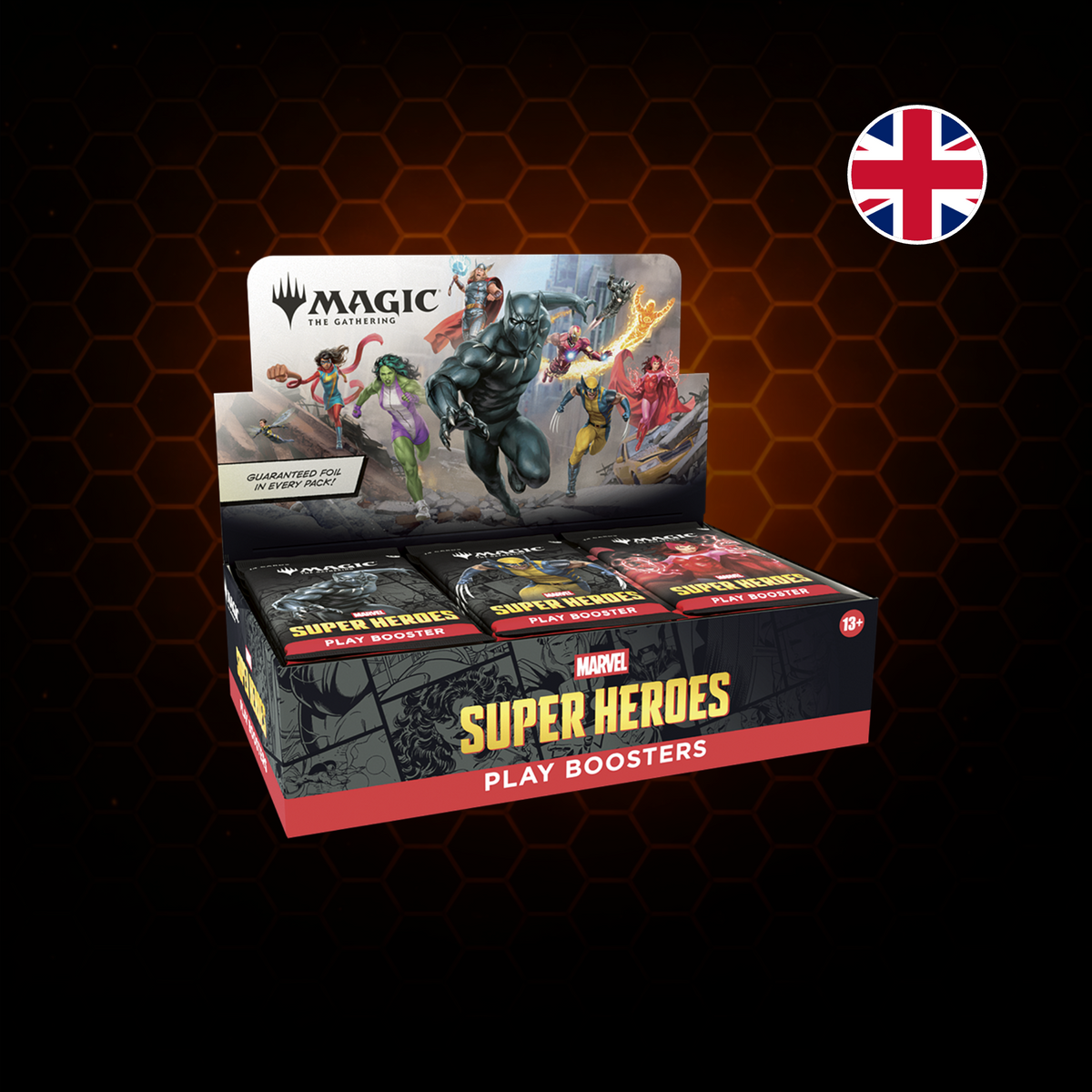 Marvel Super Heroes - Play-Booster-Display - EN